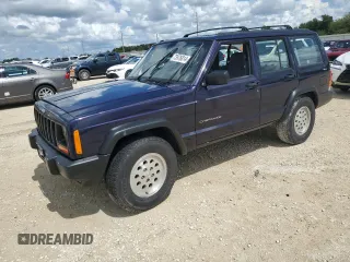 1998 Jeep Cherokee Sport with VIN 1J4FJ68S1WL149793, listed as a Copart auction lot 73976814 with 0 mi miles and Salvage Title. Bid and sale history available at carsss.com. Image 1.
