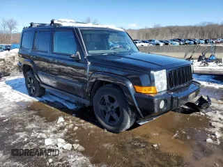 2006 Jeep Commander with VIN 1J8HG48K26C302997, listed as a Copart auction lot 46453135 with 191,852 mi miles and Salvage Title. Bid and sale history available at carsss.com. Image 4.