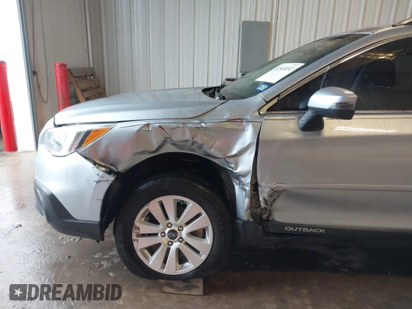 2016 Subaru Outback Premium with VIN 4S4BSBFC5G3243193, listed as a IAAI auction lot 41544032 with 59,697 mi miles and . Bid and sale history available at DreamBid. Image 6.