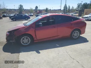 2016 Toyota Prius Four with VIN JTDKARFUXG3516895, listed as a Copart auction lot 50698235 with 301,125 mi miles and Salvage Title. Bid and sale history available at carsss.com. Image 1.