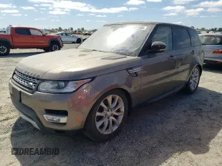 2016 Land Rover Range Rover Sport HSE with VIN SALWR2VF9GA547371, listed as a Copart auction lot 65771585 with 96,418 mi miles and Salvage title. Bid and sale history available at DreamBid. Image 1.
