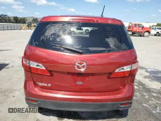 2015 Mazda 5 Sport with VIN JM1CW2BL5F0185881, listed as a Copart auction lot 53621165 with 163,762 mi miles and Salvage Title. Bid and sale history available at carsss.com. Image 6.