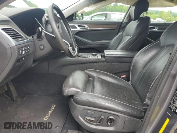 2016 Hyundai Genesis 3.8L with VIN KMHGN4JE2GU116140, listed as a Copart auction lot 59967204 with 134,966 mi miles and Salvage Title. Bid and sale history available at carsss.com. Image 7.