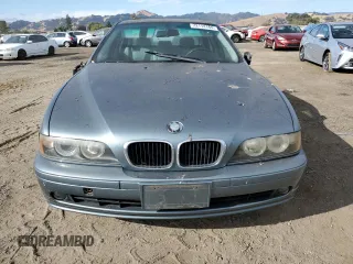 2001 BMW 5 Series 525iA with VIN WBADT43471GF57754, listed as a Copart auction lot 72114164 with 159,376 mi miles and Salvage Title. Bid and sale history available at carsss.com. Image 5.