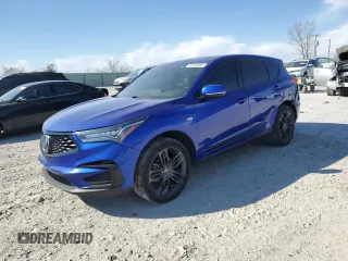 2019 Acura RDX w/A-Spec Pkg with VIN 5J8TC2H61KL024092, listed as a Copart auction lot 45324094 with 82,352 mi miles and Salvage Title. Bid and sale history available at carsss.com. Image 1.