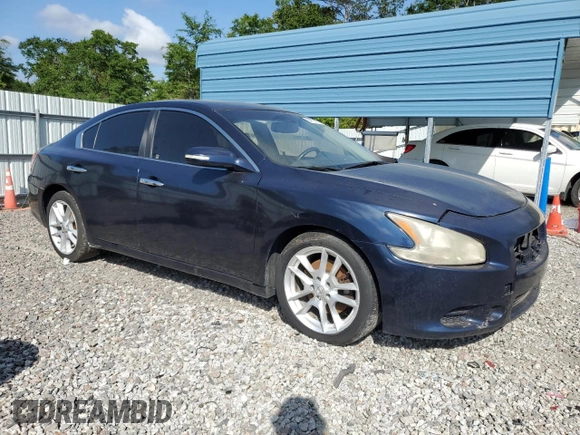 2009 Nissan Maxima SV with VIN 1N4AA51E09C857199, listed as a Copart auction lot 54757815 with 213,356 mi miles and Clean Title. Bid and sale history available at DreamBid. Image 4.