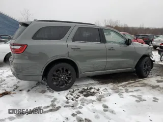 2021 Dodge Durango GT with VIN 1C4RDJDG1MC750875, listed as a Copart auction lot 43613835 with 32,406 mi miles and Salvage title. Bid and sale history available at DreamBid. Image 3.