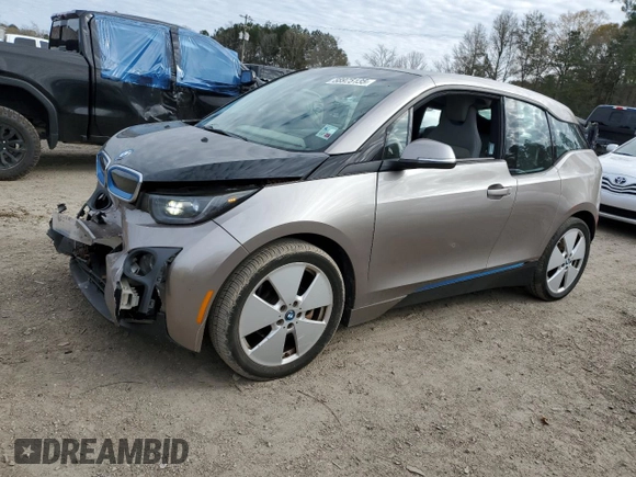 2014 BMW i3 with VIN WBY1Z4C55EVX62872, listed as a Copart auction lot 88975135 with 49,841 mi miles and Salvage Title. Bid and sale history available at carsss.com. Image 1.