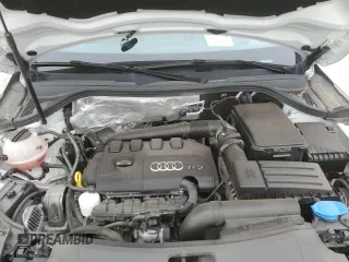 2017 Audi Q3 Premium Plus with VIN WA1JCCFSXHR008243, listed as a Copart auction lot 50393045 with 52,406 mi miles and Salvage title. Bid and sale history available at DreamBid. Image 12.