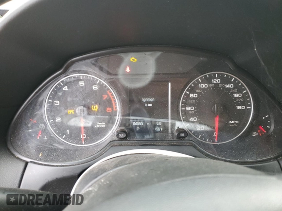 2011 Audi Q5 Premium Plus with VIN WA1LFAFP8BA043109, listed as a Copart auction lot 76598304 with 158,988 mi miles and Clean Title. Bid and sale history available at DreamBid. Image 9.