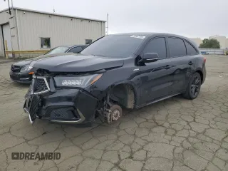2020 Acura MDX w/Technology/A-Spec Pkg with VIN 5J8YD4H02LL027479, listed as a Copart auction lot 41642195 with 0 mi miles and Salvage Title. Bid and sale history available at carsss.com. Image 1.