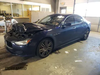 2016 Maserati Ghibli S with VIN ZAM57RSA2G1173532, listed as a Copart auction lot 41281714 with 79,873 mi miles. Bid and sale history available at carsss.com. Image 1.