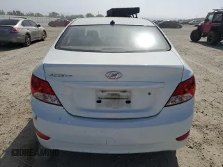2013 Hyundai Accent GLS with VIN KMHCT4AE6DU536824, listed as a Copart auction lot 54086655 with 134,311 mi miles and Clean Title. Bid and sale history available at carsss.com. Image 6.