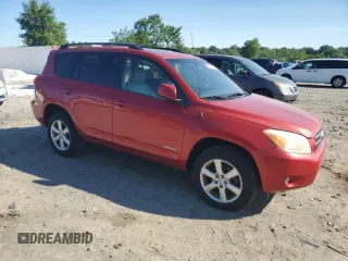 2007 Toyota RAV4 Limited with VIN JTMBK31V875032707, listed as a Copart auction lot 57705835 with 184,341 mi miles and Clean title. Bid and sale history available at DreamBid. Image 4.