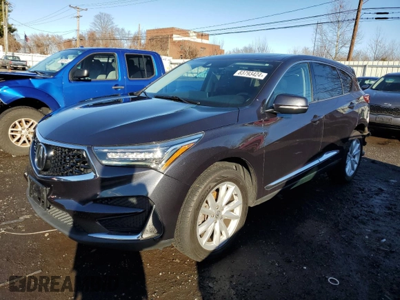 2021 Acura RDX with VIN 5J8TC2H37ML001814, listed as a Copart auction lot 83793424 with 66,613 mi miles and Salvage Title. Bid and sale history available at carsss.com. Image 1.