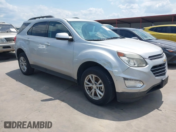 2016 Chevrolet Equinox LT with VIN 2GNALCEK9G1165901, listed as a IAAI auction lot 42225830 with 131,981 mi miles and . Bid and sale history available at DreamBid. Image 1.