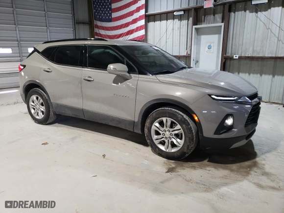 2021 Chevrolet Blazer LT with VIN 3GNKBHRS2MS559528, listed as a Copart auction lot 47201095 with 41,885 mi miles and Salvage Title. Bid and sale history available at carsss.com. Image 4.