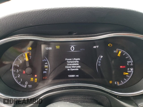 2022 Jeep Grand Cherokee Limited z VIN 1C4RJFBGXNC111310, wystawiony jako Copart lot #58654765 z przebiegiem 100 881 mil mil oraz Szkody całkowita. Historia ofert i sprzedaży dostępna na DreamBid. Obrazek 9.