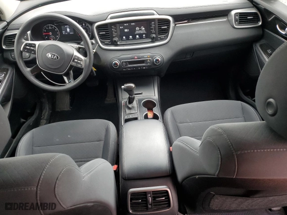 2019 Kia Sorento LX V6 with VIN 5XYPGDA52KG490241, listed as a Copart auction lot 51095295 with 87,620 mi miles and Salvage Title. Bid and sale history available at carsss.com. Image 8.