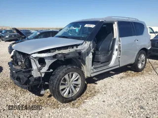 2017 Infiniti QX80 with VIN JN8AZ2NE6H9156016, listed as a Copart auction lot 72435714 with 119,298 mi miles and Salvage Title. Bid and sale history available at carsss.com. Image 1.