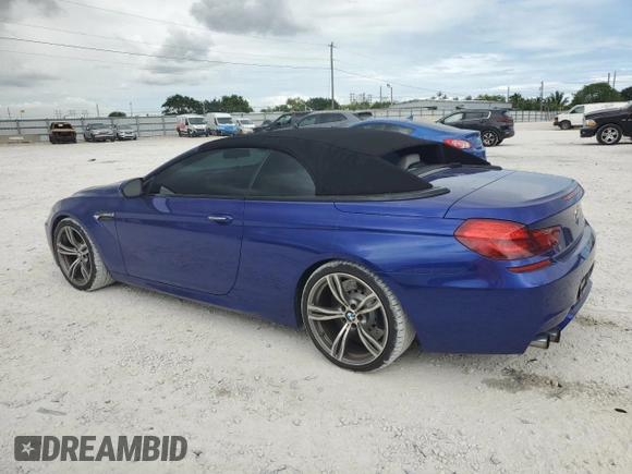 2013 BMW M6 z VIN WBSLZ9C53DDZ78160, wystawiony jako Copart lot #51946585 z przebiegiem 39 260 mil mil oraz Nie do naprawy • Non repairable. Historia ofert i sprzedaży dostępna na DreamBid. Obrazek 2.