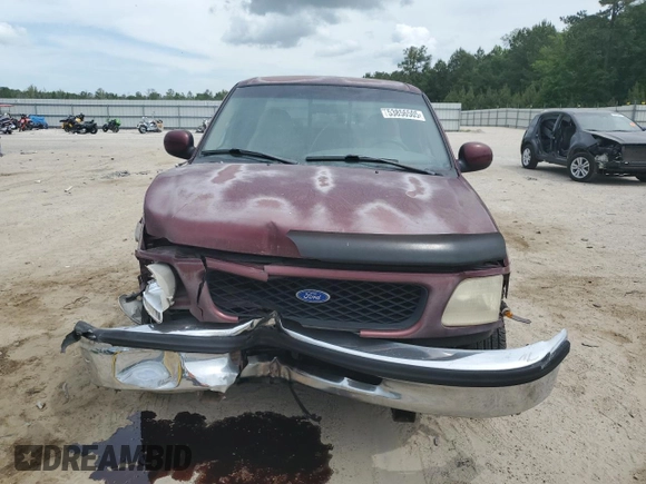 1997 Ford F-150 XL with VIN 1FTEX17L5VNB49991, listed as a Copart auction lot 53856505 with 170,246 mi miles and Salvage title. Bid and sale history available at DreamBid. Image 5.