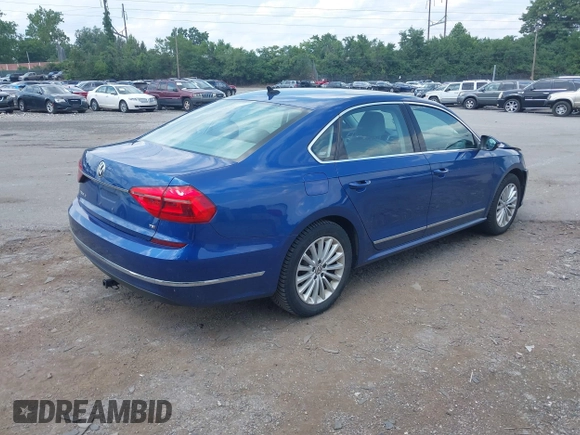 2016 Volkswagen Passat SE with VIN 1VWBT7A34GC004401, listed as a IAAI auction lot 42790444 with 106,011 mi miles and . Bid and sale history available at DreamBid. Image 4.