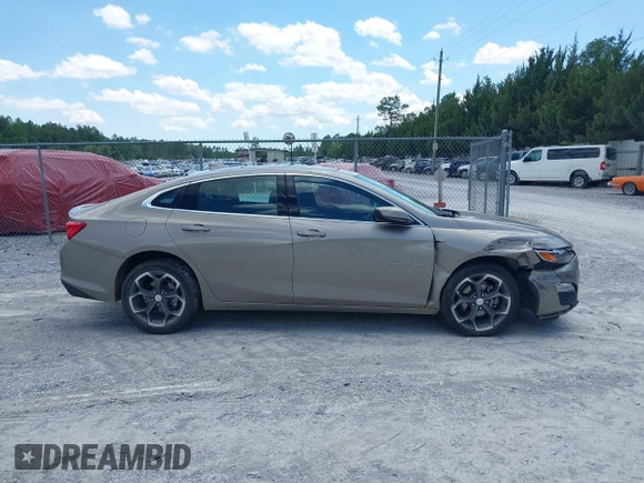 2024 Chevrolet Malibu LT with VIN 1G1ZD5ST2RF138514, listed as a IAAI auction lot 42191535 with 34,048 mi miles and . Bid and sale history available at DreamBid. Image 13.