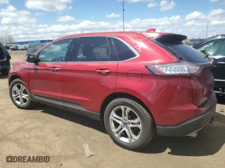2016 Ford Edge Titanium with VIN 2FMPK4K89GBB57646, listed as a Copart auction lot 54045885 with 114,458 mi miles and Clean Title. Bid and sale history available at carsss.com. Image 2.