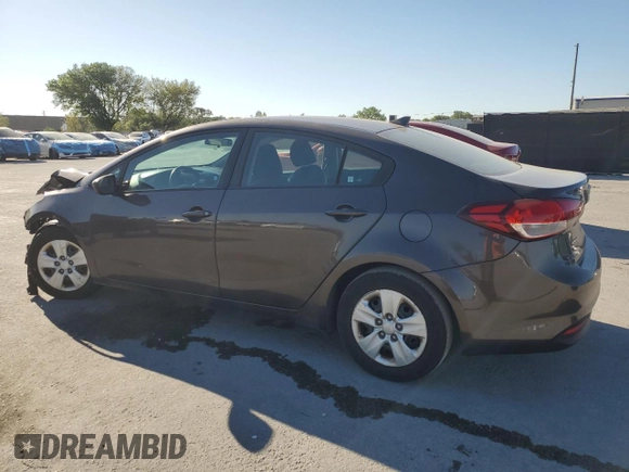 2017 Kia Forte LX with VIN 3KPFL4A77HE026487, listed as a Copart auction lot 48469475 with 252,409 mi miles and Salvage Title. Bid and sale history available at carsss.com. Image 2.