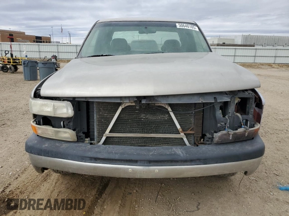 2000 Chevrolet Silverado 1500 with VIN 2GCEC19W1Y1309907, listed as a Copart auction lot 50640185 with Not Provided miles and Salvage Title. Bid and sale history available at DreamBid. Image 5.