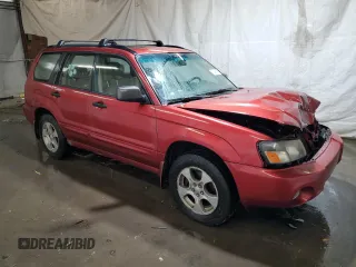 2003 Subaru Forester XS with VIN JF1SG65653H768671, listed as a Copart auction lot 77345174 with 0 mi miles and Salvage Title. Bid and sale history available at carsss.com. Image 4.