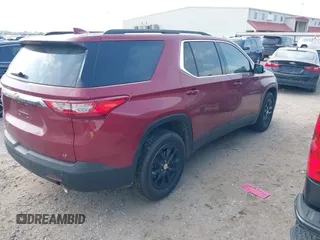 2020 Chevrolet Traverse LT Cloth with VIN 1GNERGKW1LJ220257, listed as a IAAI auction lot 42290561 with 95,801 mi miles and . Bid and sale history available at DreamBid. Image 4.