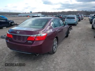 2014 Honda Accord Sedan LX with VIN 1HGCR2F33EA285263, listed as a IAAI auction lot 41886888 with 110,852 mi miles. Bid and sale history available at carsss.com. Image 4.
