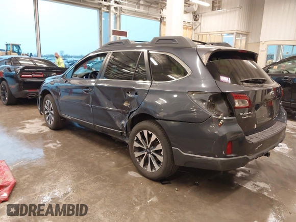 2015 Subaru Outback Limited with VIN 4S4BSBLC4F3231619, listed as a IAAI auction lot 41925270 with 137,314 mi miles and . Bid and sale history available at DreamBid. Image 3.