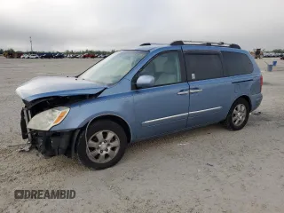 2007 Hyundai Entourage GLS z VIN KNDMC233X76029345, wystawiony jako Copart lot #87003264 z przebiegiem 162 714 mil mil oraz Szkody całkowita. Historia ofert i sprzedaży dostępna na DreamBid. Obrazek 1.