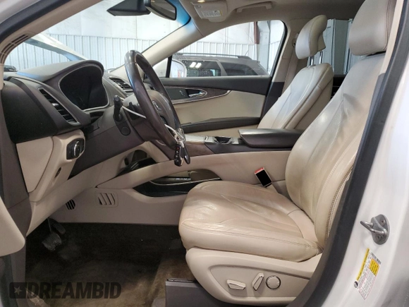 2016 Lincoln MKX Reserve with VIN 2LMTJ8LR9GBL43921, listed as a Copart auction lot 50354415 with 109,234 mi miles and Clean Title. Bid and sale history available at DreamBid. Image 7.