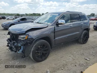 2019 Jeep Grand Cherokee Limited with VIN 1C4RJFBG0KC765728, listed as a Copart auction lot 62015725 with 83,369 mi miles and Salvage title. Bid and sale history available at DreamBid. Image 1.
