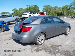 2010 Kia Forte SX with VIN KNAFW4A30A5312314, listed as a IAAI auction lot 41731007 with 169,466 mi miles. Bid and sale history available at carsss.com. Image 4.