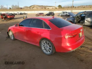 2014 Audi A4 Premium Plus with VIN WAUFFAFL7EN006711, listed as a Copart auction lot 86646904 with 137,626 mi miles and Salvage Title. Bid and sale history available at carsss.com. Image 2.