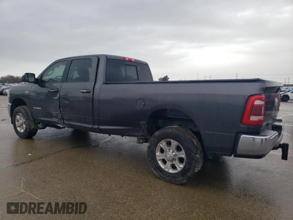 2019 Ram 2500 Big Horn with VIN 3C6UR5JJ9KG557345, listed as a Copart auction lot 46111125 with 141,193 mi miles and Salvage Title. Bid and sale history available at carsss.com. Image 2.