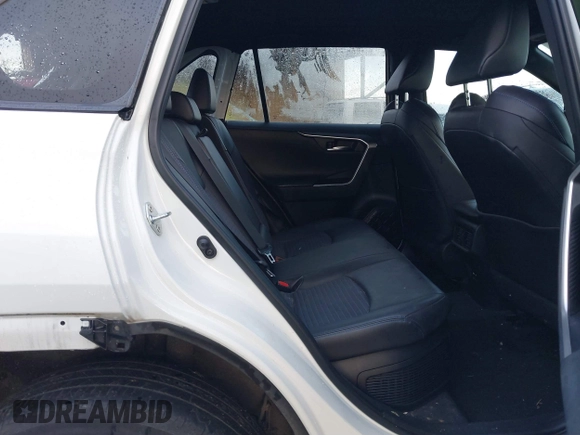 2021 Toyota RAV4 Hybrid XSE with VIN 4T3E6RFV8MU056524, listed as a IAAI auction lot 41788452 with 56,751 mi miles. Bid and sale history available at carsss.com. Image 8.