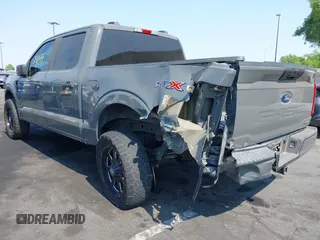 2021 Ford F-150 XL with VIN 1FTEW1CP6MFA09100, listed as a IAAI auction lot 42729047 with 27,593 mi miles and . Bid and sale history available at DreamBid. Image 3.