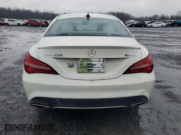 2018 Mercedes-Benz CLA 250 with VIN WDDSJ4GB5JN543939, listed as a Copart auction lot 49329164 with 29,867 mi miles and . Bid and sale history available at DreamBid. Image 6.