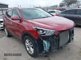 2017 Hyundai Santa Fe Sport 2.0T with VIN 5XYZU4LA6HG409438, listed as a IAAI auction lot 41680534 with 84,035 mi miles. Bid and sale history available at carsss.com. Image 1.