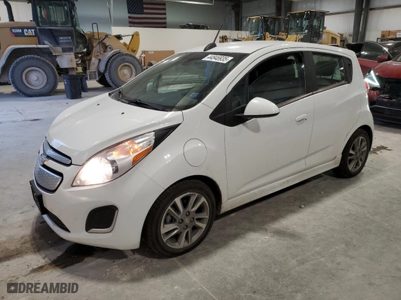 2016 Chevrolet Spark EV LT with VIN KL8CL6S07GC592888, listed as a Copart auction lot 44846935 with 58817 miles and Clean Title. Bid and sale history available at carsss.com. Image 1.