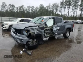 2020 Chevrolet Colorado 2WD Work Truck with VIN 1GCGSBENXL1141908, listed as a Copart auction lot 44431865 with 47,137 mi miles and Salvage Title. Bid and sale history available at carsss.com. Image 1.