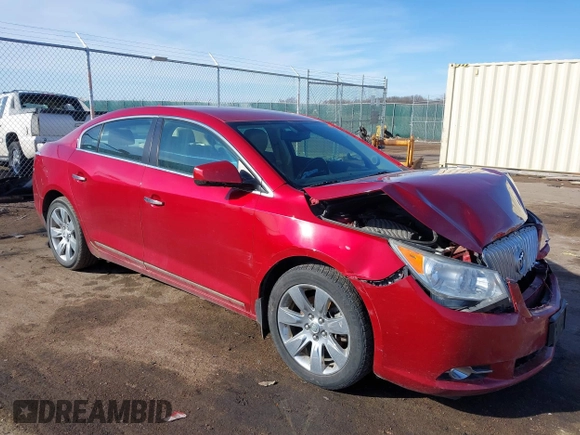 2012 Buick LaCrosse Leather with VIN 1G4GC5E34CF278709, listed as a IAAI auction lot 41755461 with 101,486 mi miles and . Bid and sale history available at DreamBid. Image 1.