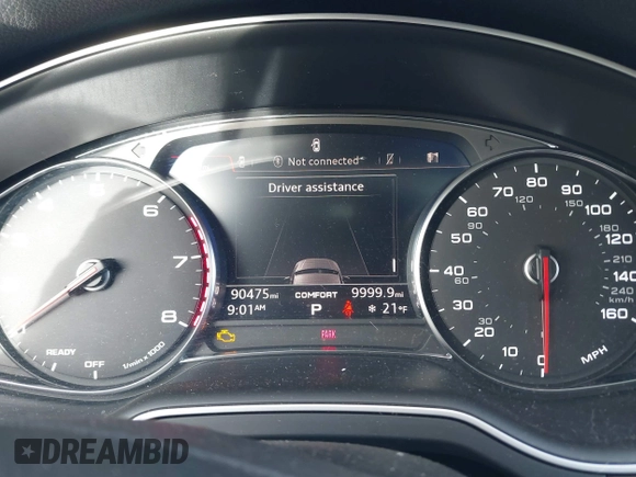 2017 Audi Q7 Premium with VIN WA1AAAF72HD022267, listed as a IAAI auction lot 41505690 with 90,475 mi miles and . Bid and sale history available at DreamBid. Image 15.