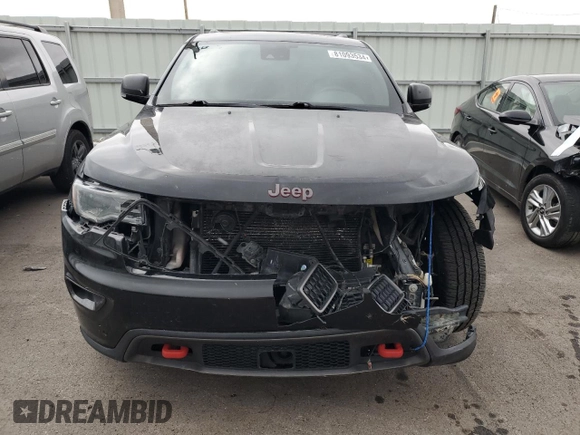 2017 Jeep Grand Cherokee Trailhawk with VIN 1C4RJFLT5HC692439, listed as a Copart auction lot 81093534 with 135,493 mi miles and Salvage title. Bid and sale history available at DreamBid. Image 5.